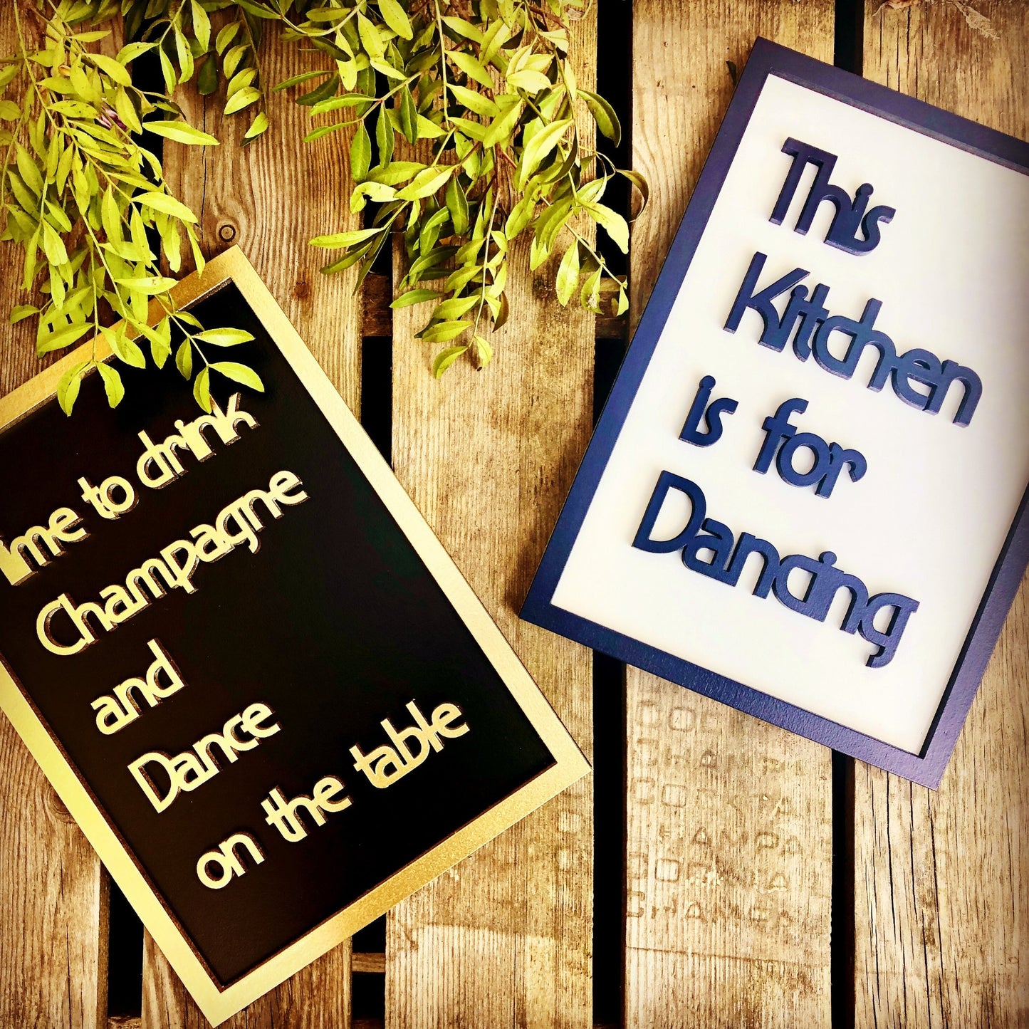 This Kitchen is for Dancing A4 Art | A4 Quote Art