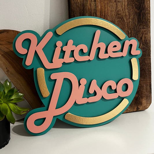 Kitchen Disco Sign