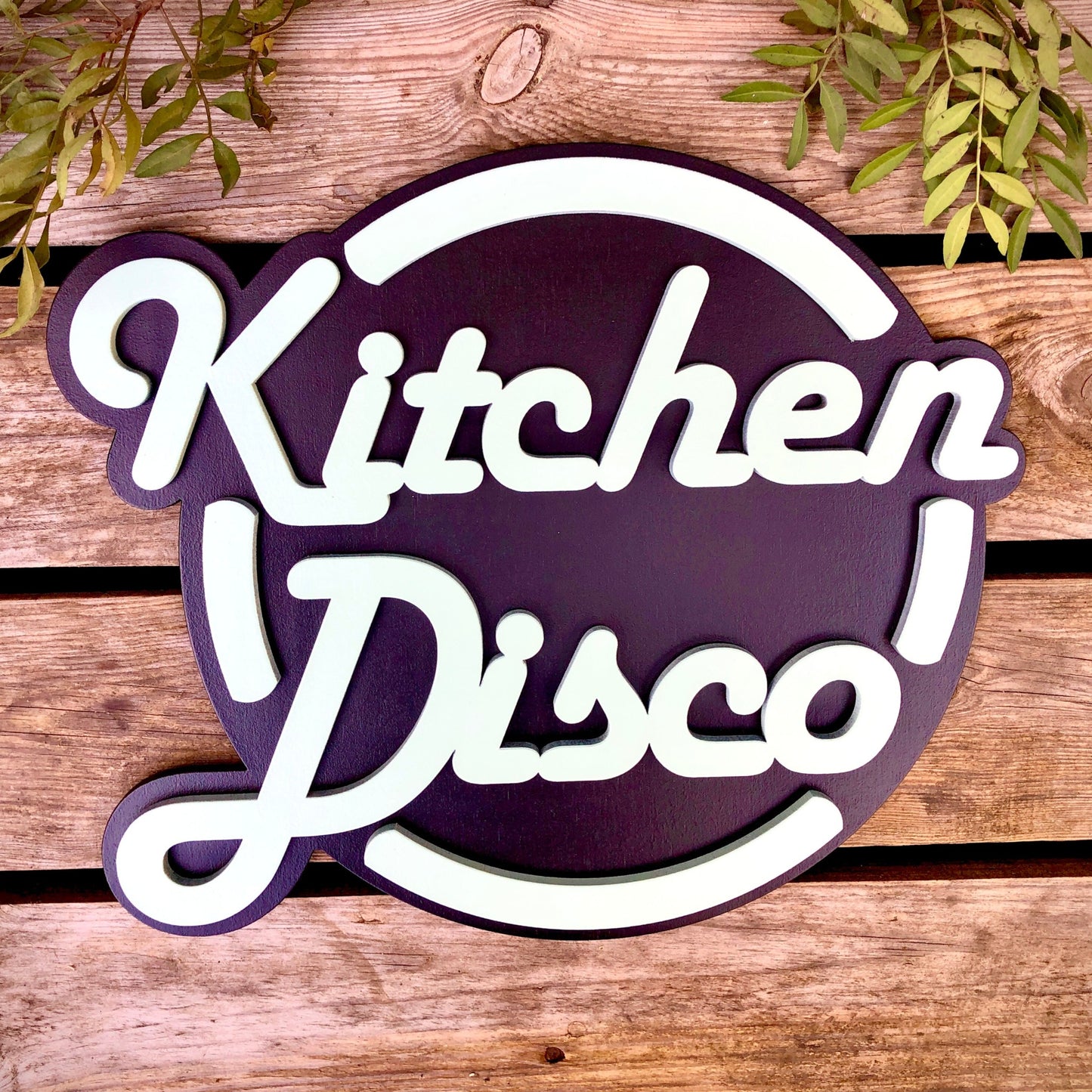 Kitchen Disco Sign