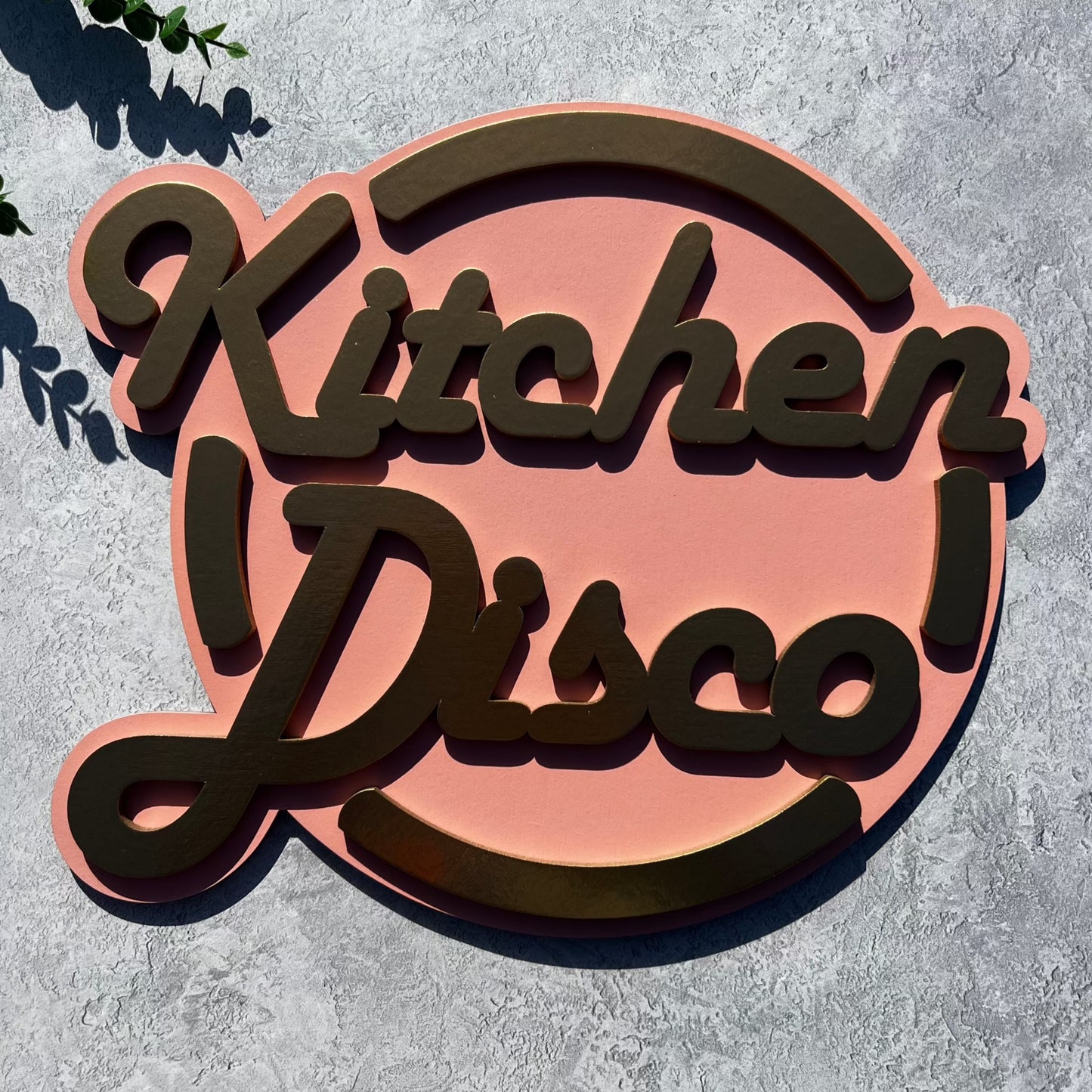 Kitchen Disco Sign